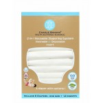 All White - One Size Diapers